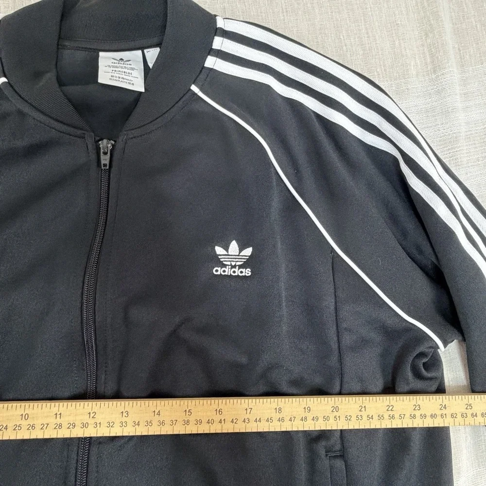 Adidas‎ Originals SST Primeblue Men's 2XL Track Jacket Black White GF0198